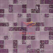 Purple Crystal Ice-Cracked Mosaic (CCG202)